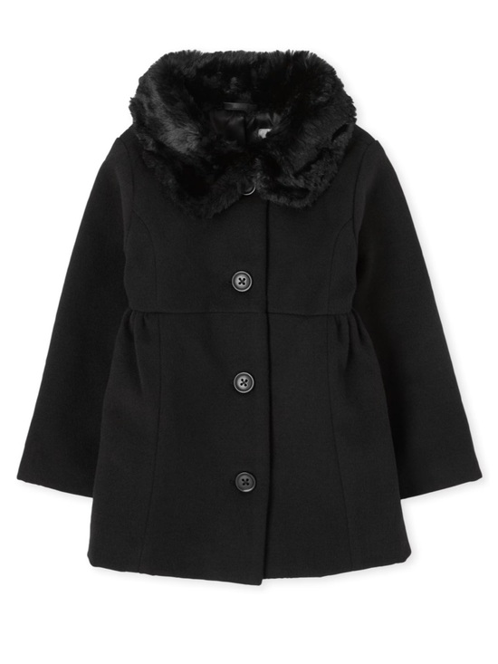 The Children's Place Other - Children's Place- Toddler Girls Dressy Coat - Black Size 3T
